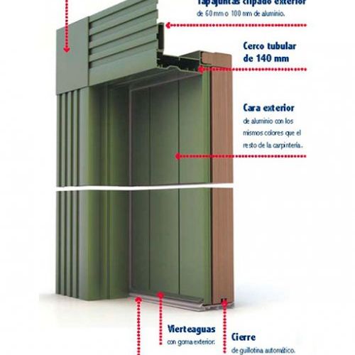 Puerta de entrada Kerco PX 140